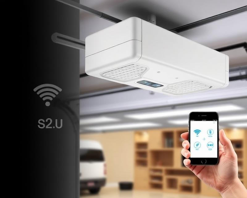 Modern garage door featuring smart technology and premium insulation